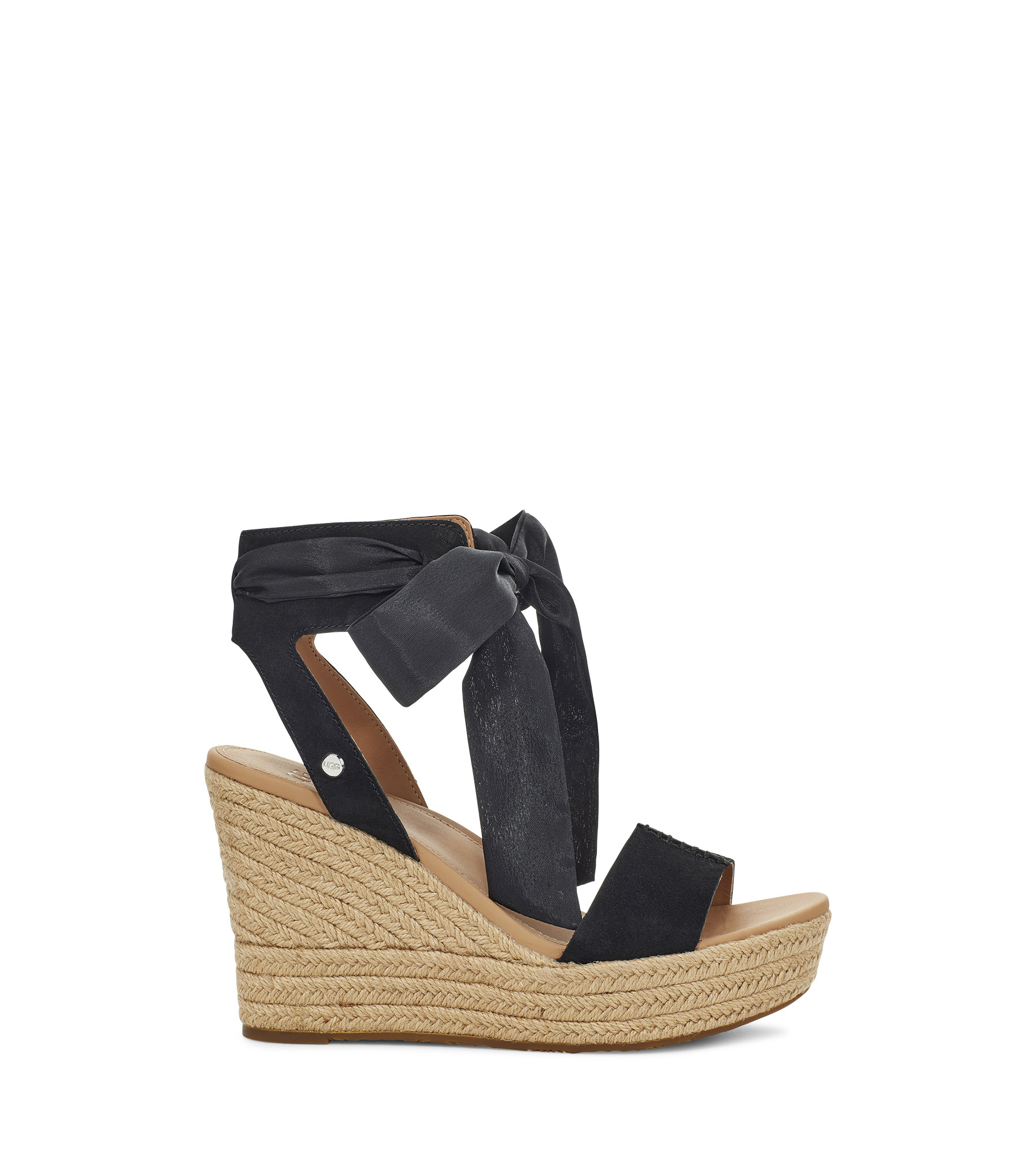 UGG Wittley Wedge for Women in Brown, Size 8, Suede