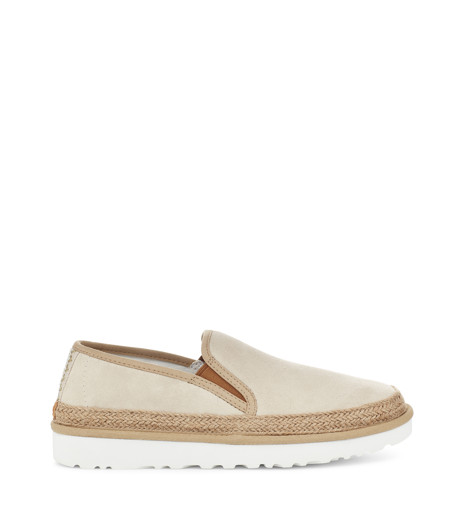 UGG Rex Espadrille for Men in White, Size 11, Suede