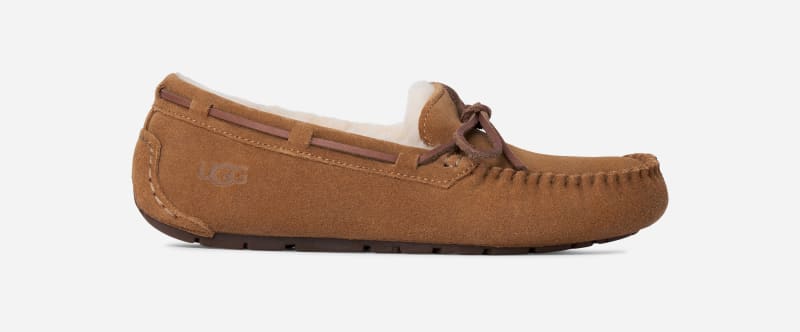 UGG® Dakota Slipper for Women in Brown, Size 6, Leather