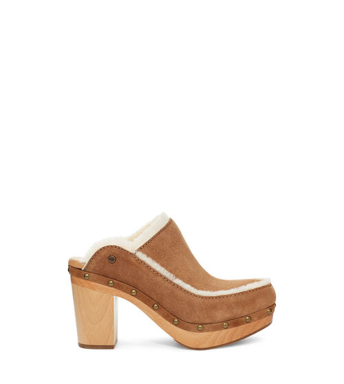 UGG Aubriana Loafer for Women in Brown, Size 3, Suede