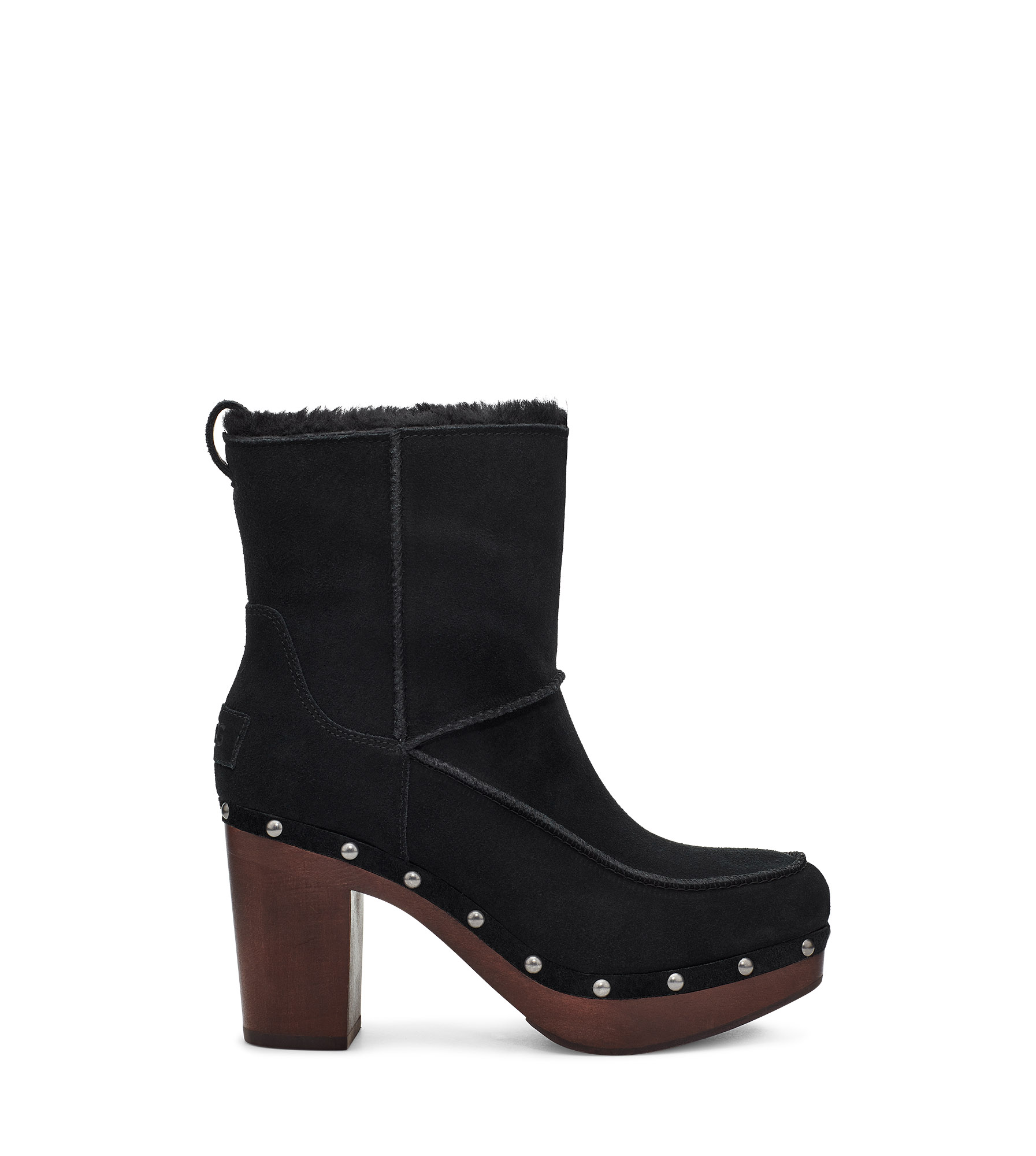 UGG Kouri Boot for Women in Black, Size 4, Suede