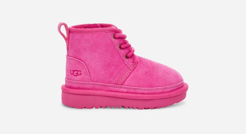 UGG Neumel II Boot for Kids in Pink, Size 5, Leather