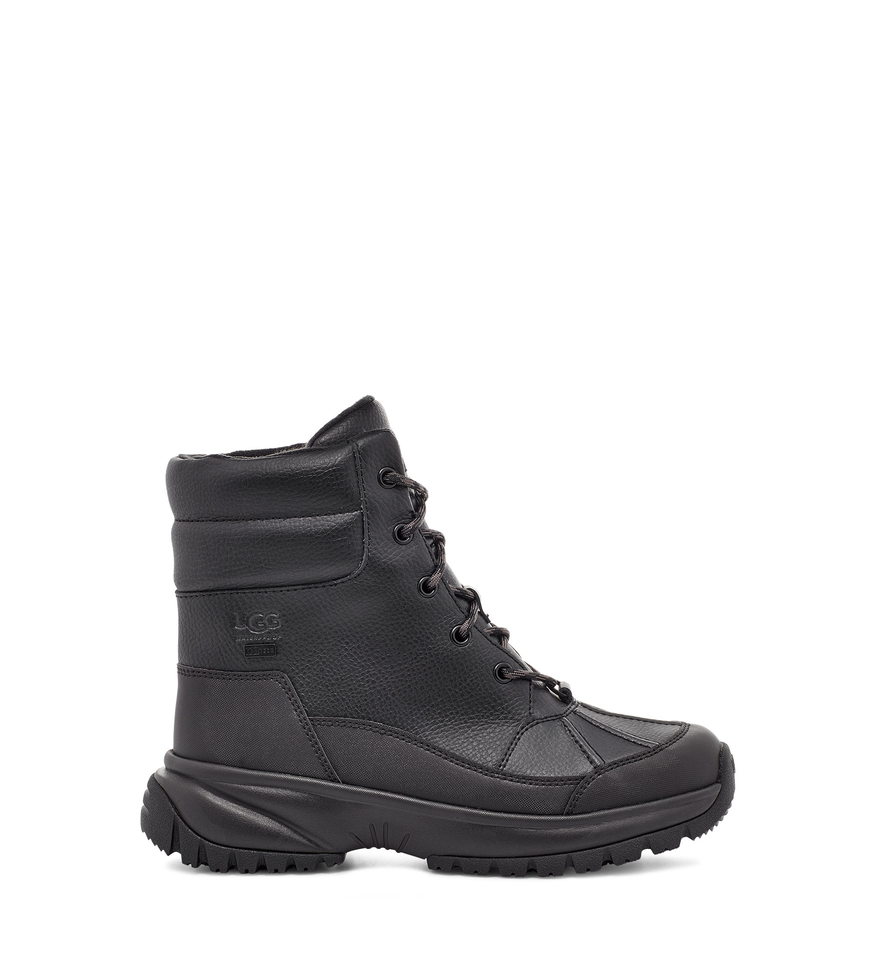 UGG Yose Boot for Women in Brown, Size 3, Leather