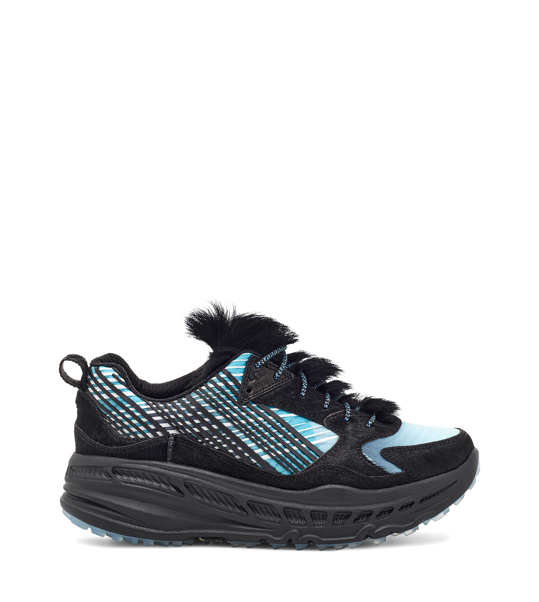UGG CA805 X Stellar’s Jay Trainer for Men in Black/Blue, Size 4