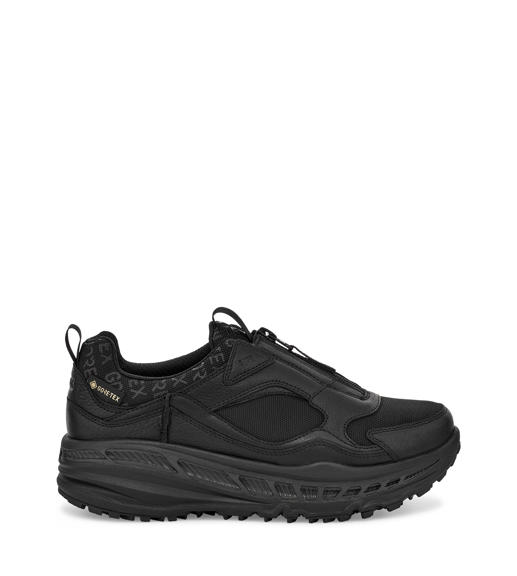 UGG CA805 Zip Gore-Tex Slip On for Men in Black, Size 9