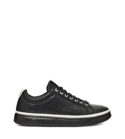 UGG Cali Sneaker Low in Black/White, Size 7