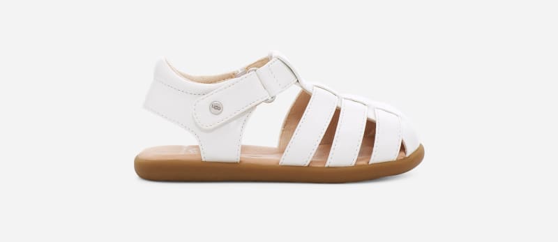 UGG® Kolding Sandal for Kids in White, Size 9, Synthetic