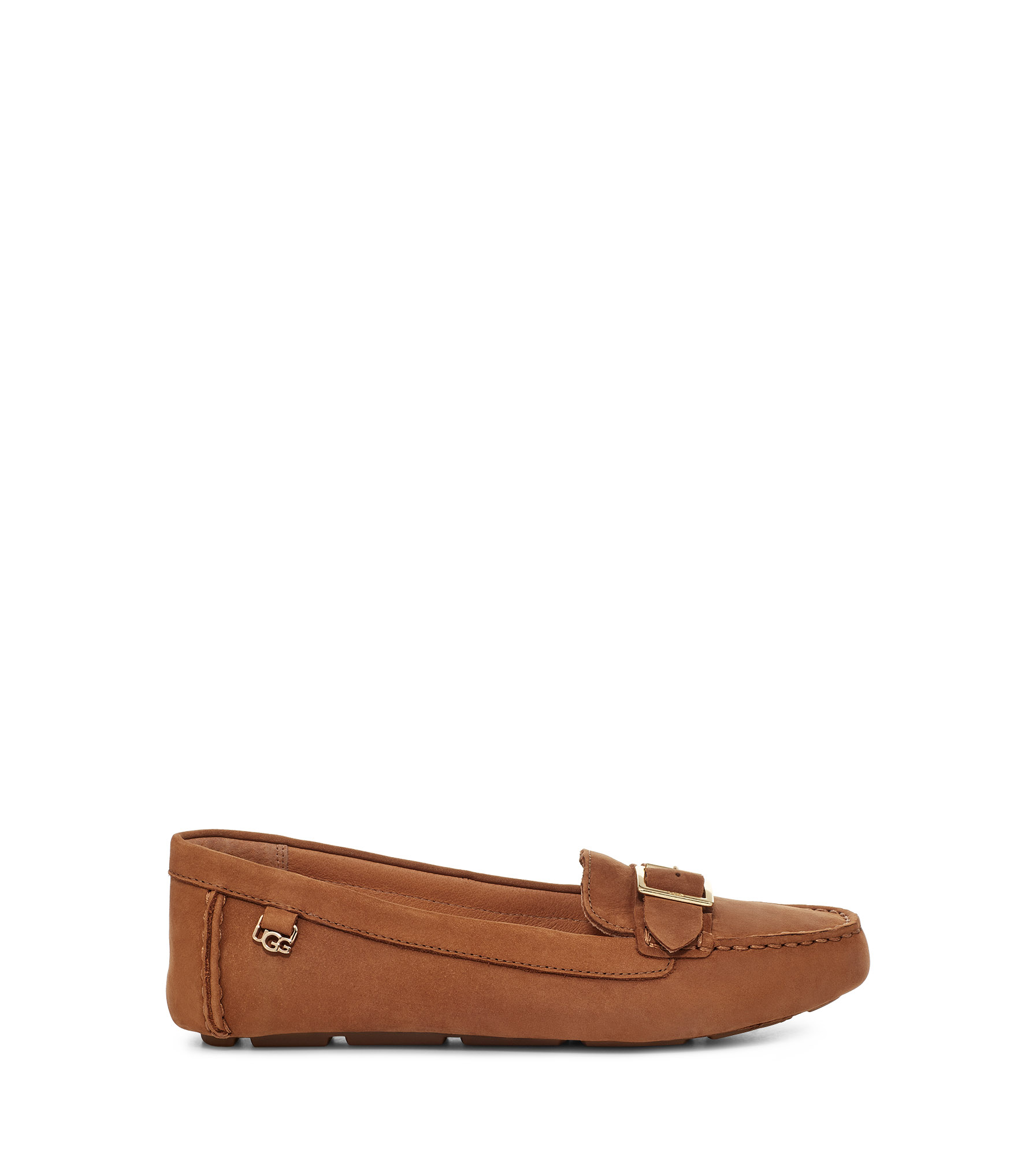 UGG Lassell Loafer for Women in Chestnut Nubuk, Size 3