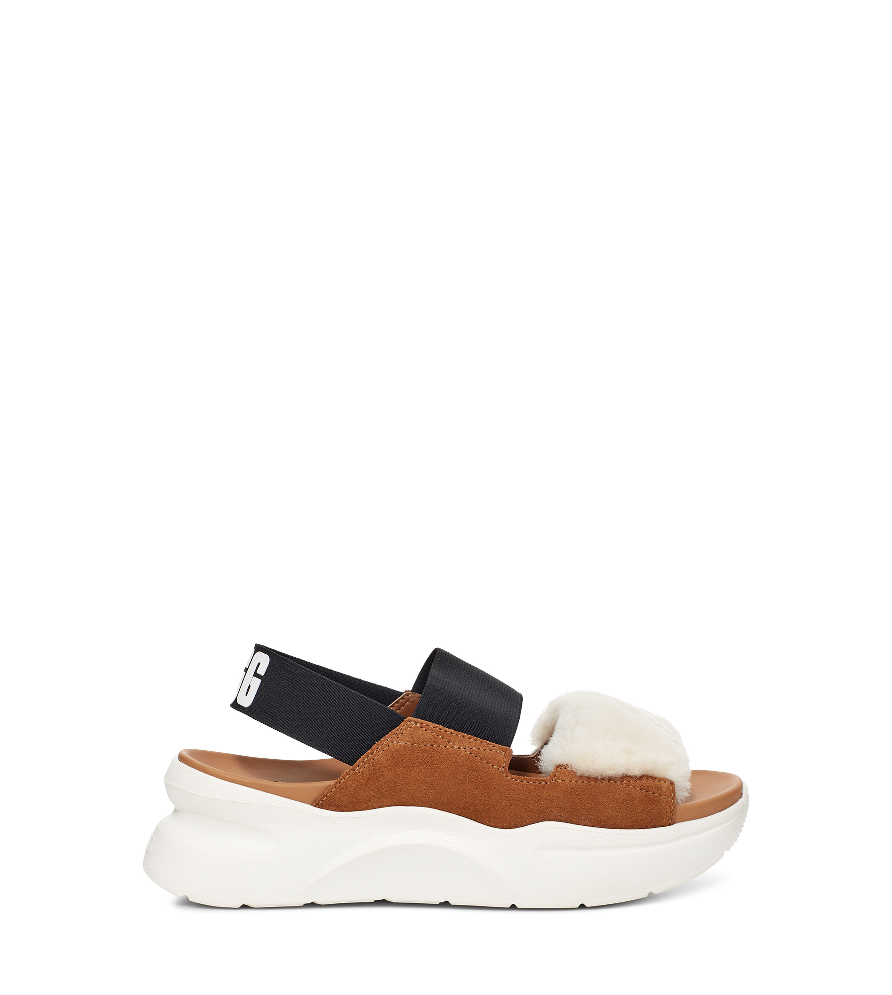 UGG Silverlake II Sandal for Women in Chestnut, Size 6, Shearling