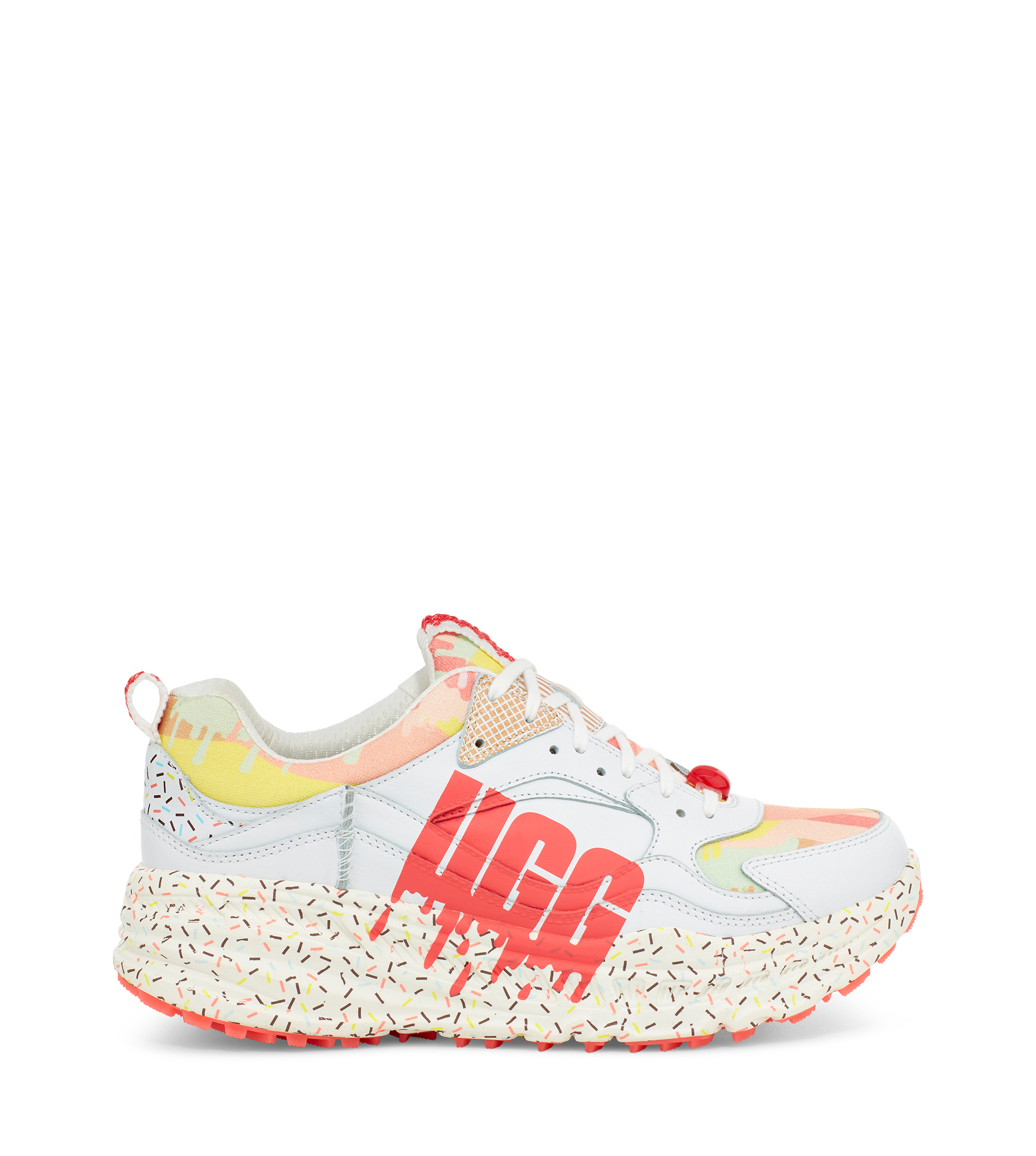 UGG Ca805 X Sundae Trainer for Men in White/Pink
