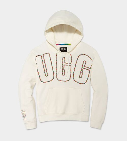 UGG PRIDE Tatiana Hoodie for Women in Rainbow, Size Small