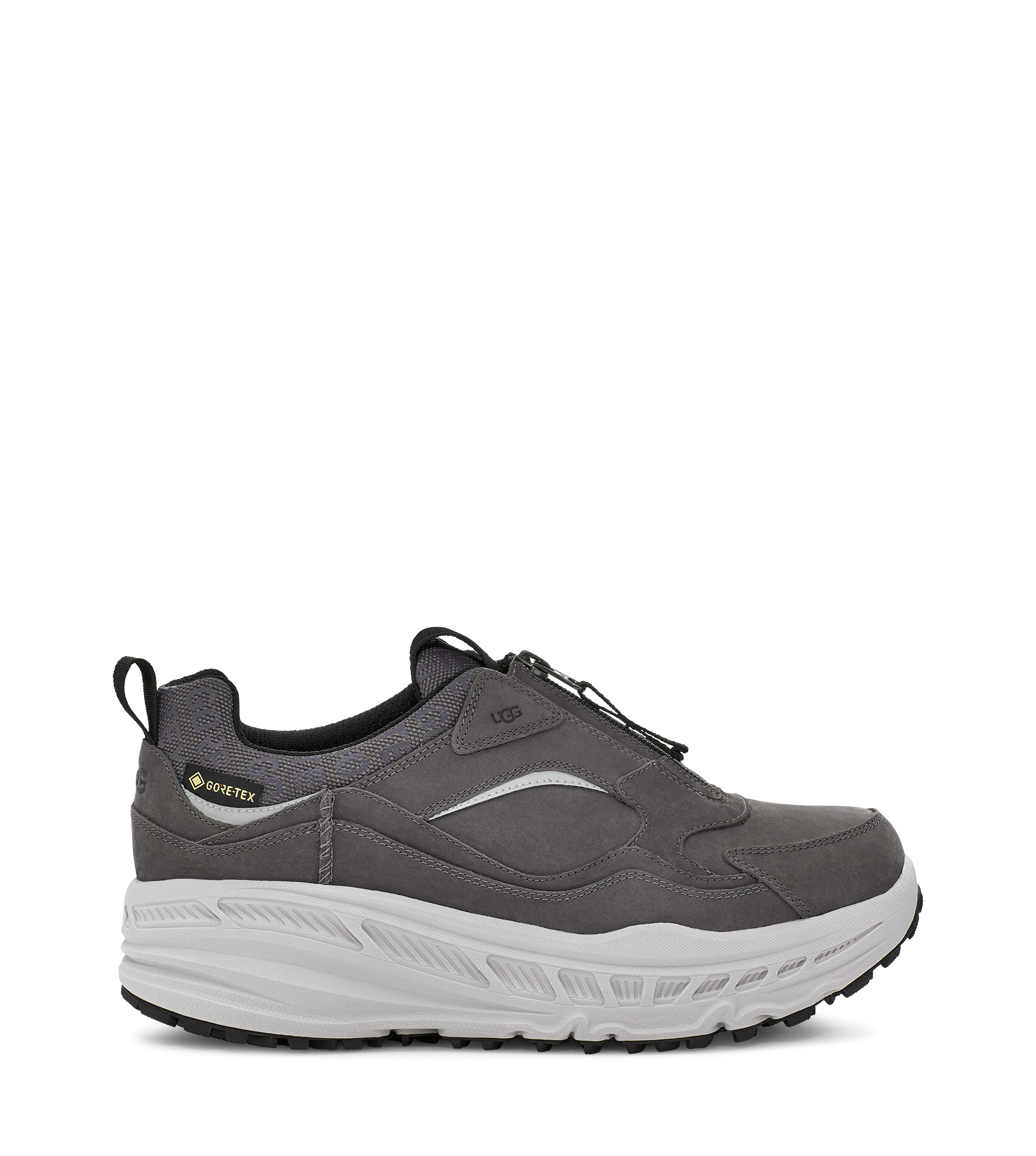UGG CA805 Zip Gore-Tex Trainer for Men in Dark Grey, Size 10