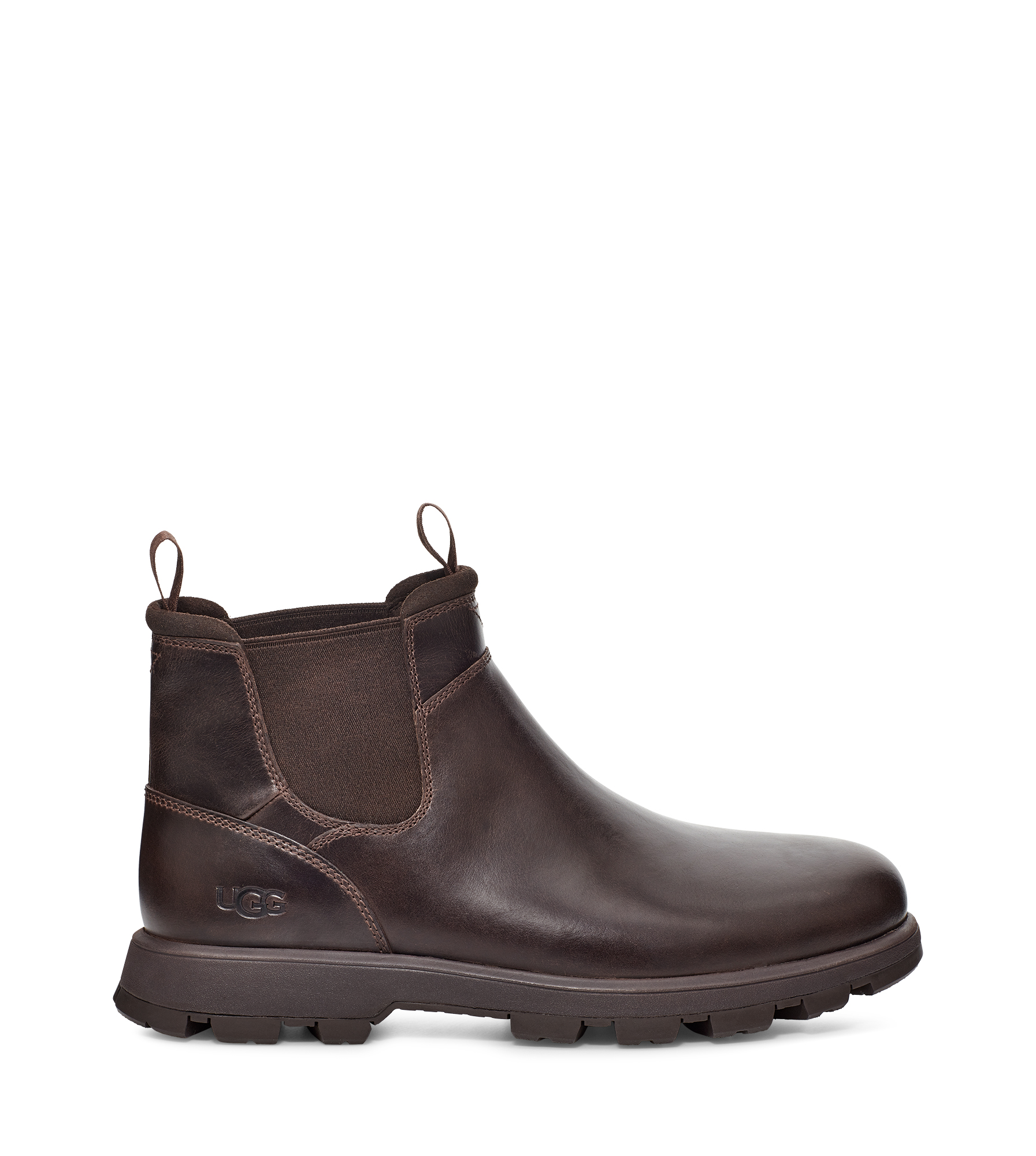 UGG Hillmont Chelsea Boot for Men in Grizzly Leather, Size 12
