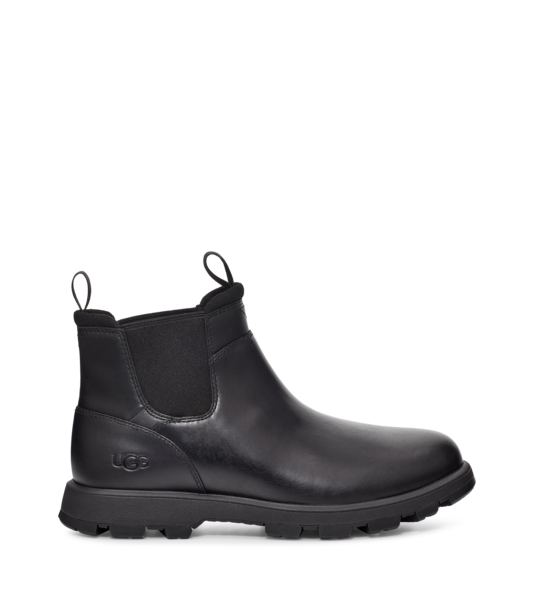 UGG Hillmont Chelsea Boot for Men in Black, Size 6