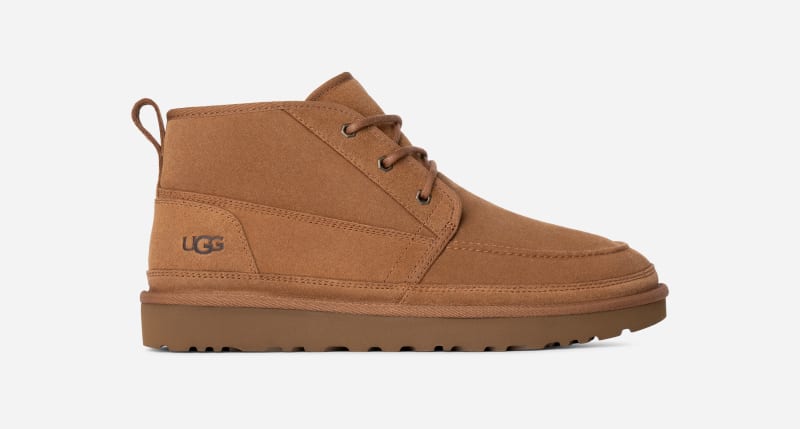 UGG® Neumel Moc Boot for Men in Brown, Size 12, Leather