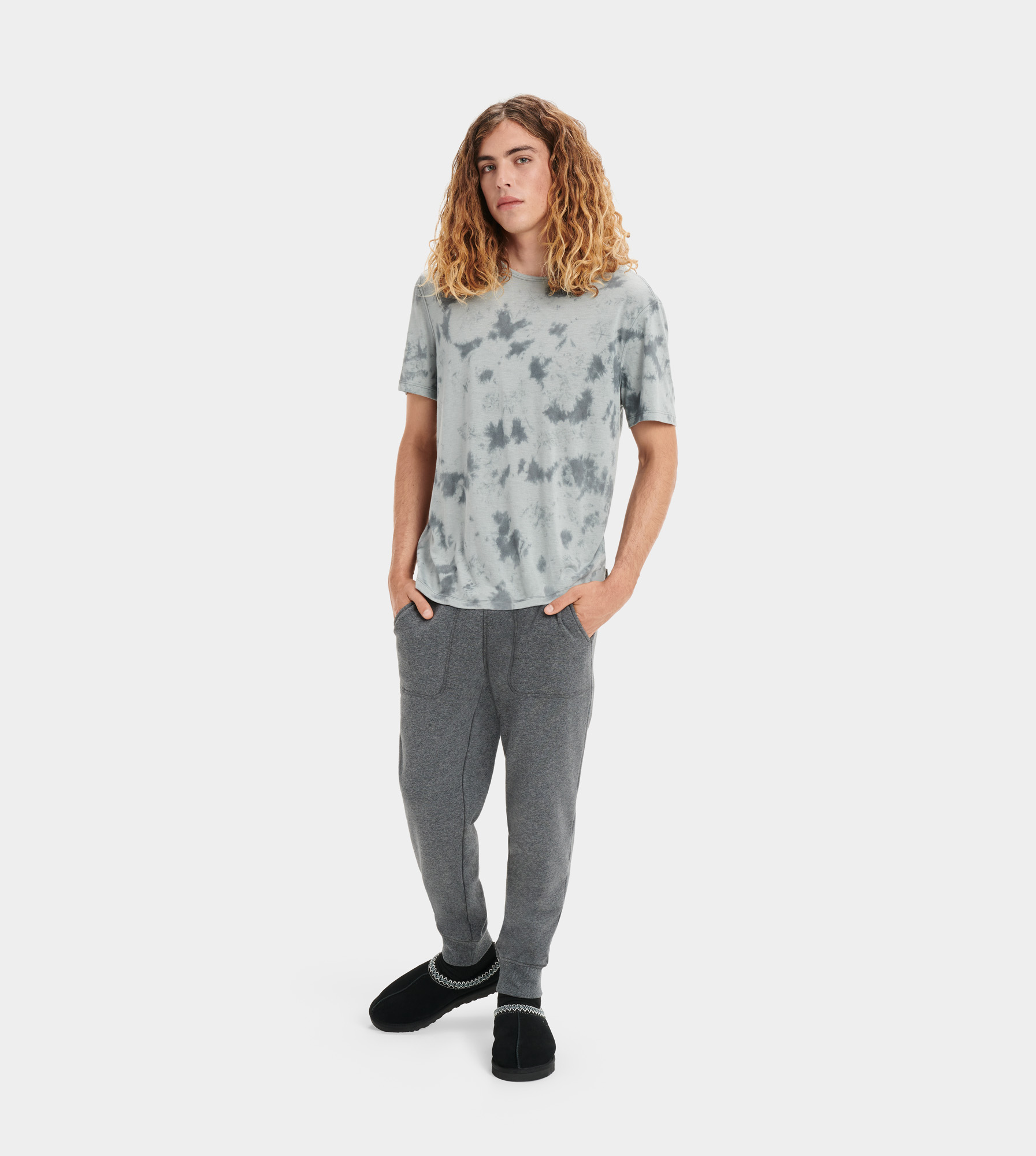 UGG Hank Jogger for Men in Grey, Size Large, Knit