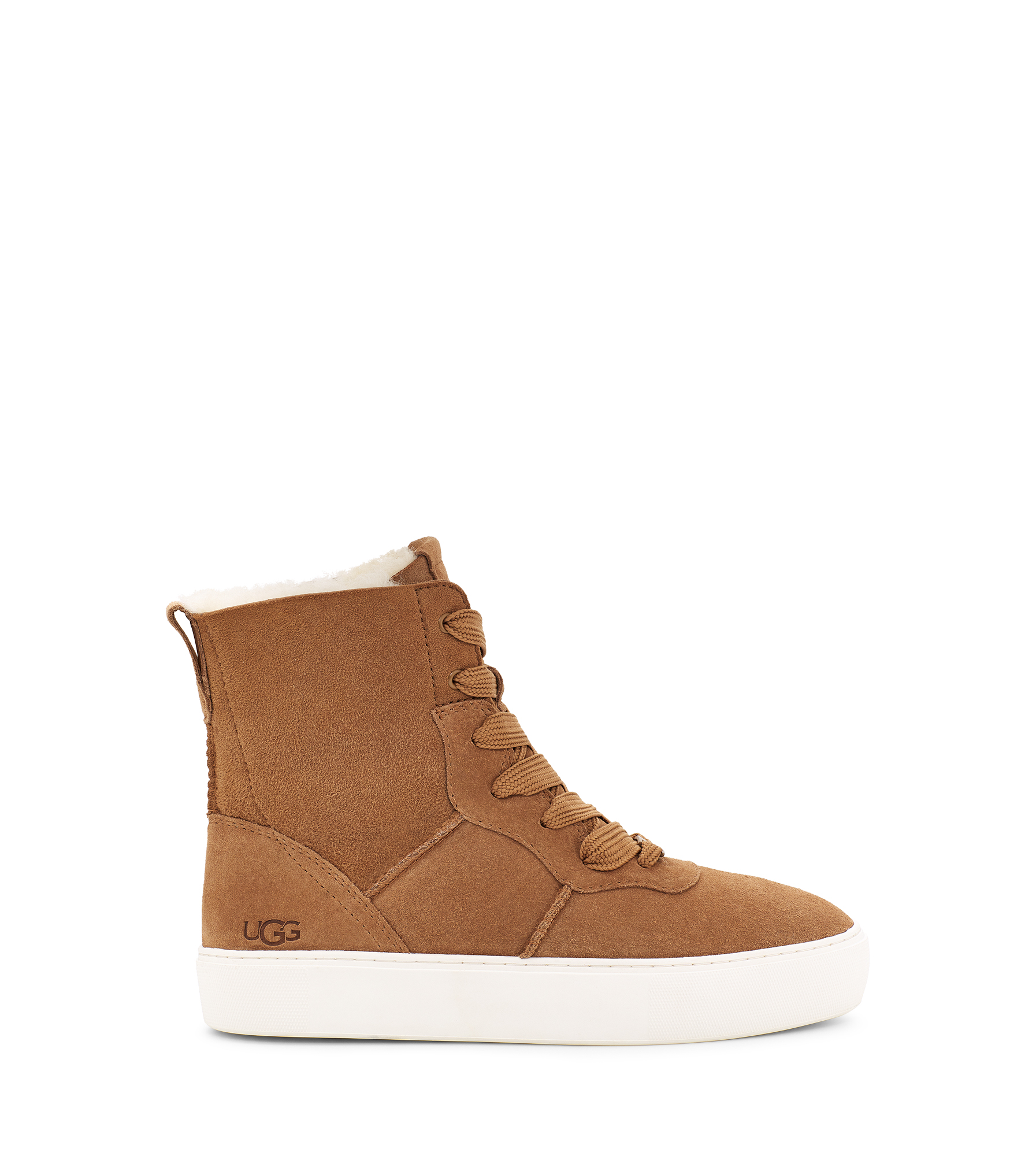 UGG Cirsium Trainer for Women in Chestnut Twinface, Size 3