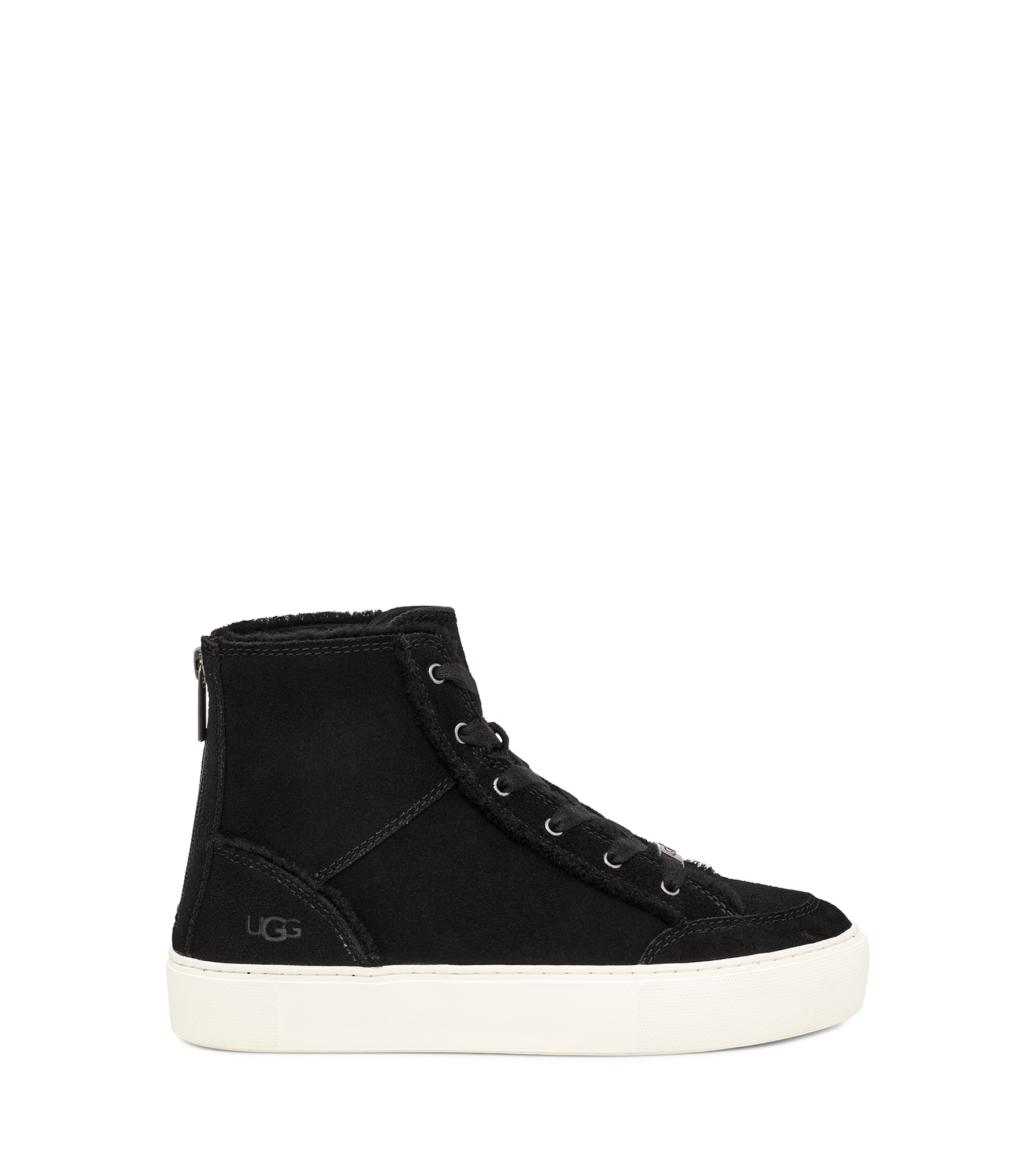 UGG Nuray Trainer for Women in Black Suede, Size 9