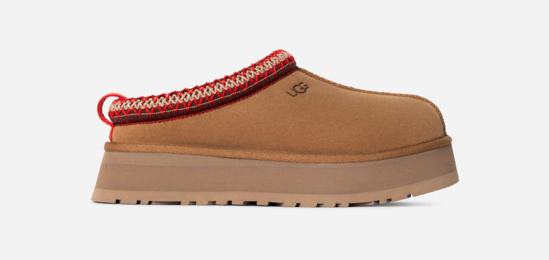 UGG® Tazz for Women in Brown, Size 7, Suede/Polyester/Wool
