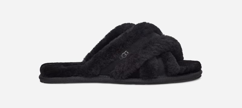 UGG® Scuffita Slipper for Women in Black, Size 5