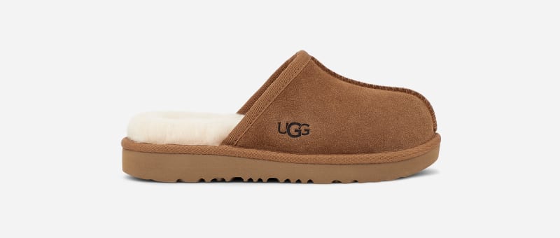 UGG® Keegan Slipper in Brown, Size 2, Polyester/Wool