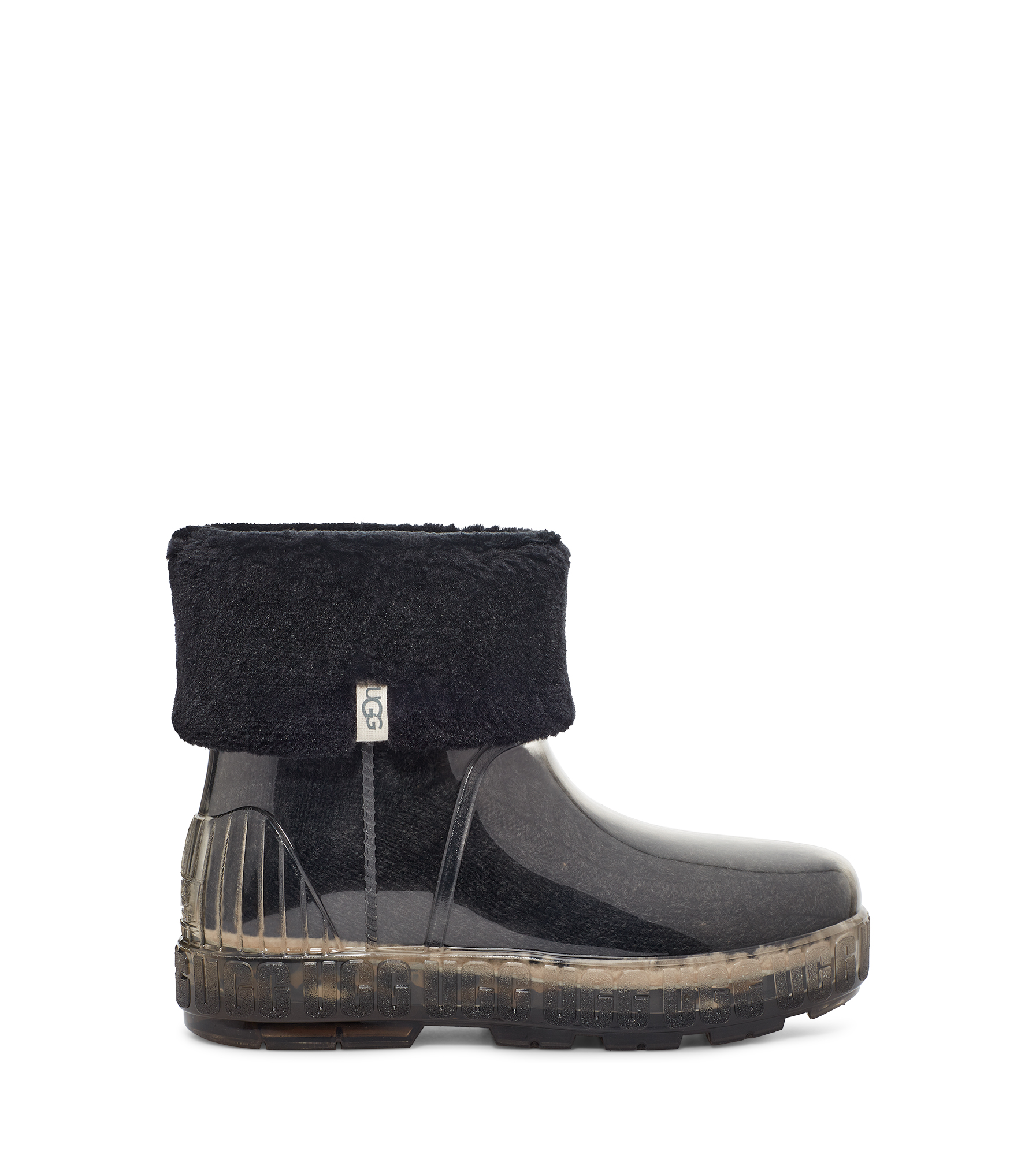UGG® Drizlita Clear Boot for Women in Black, Size 3