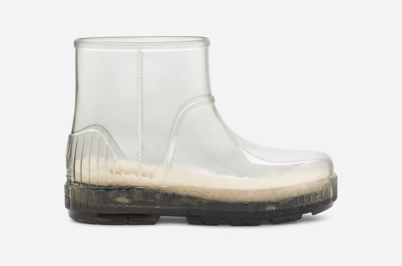 UGG Drizlita Clear Boot for Women in Black, Size 4