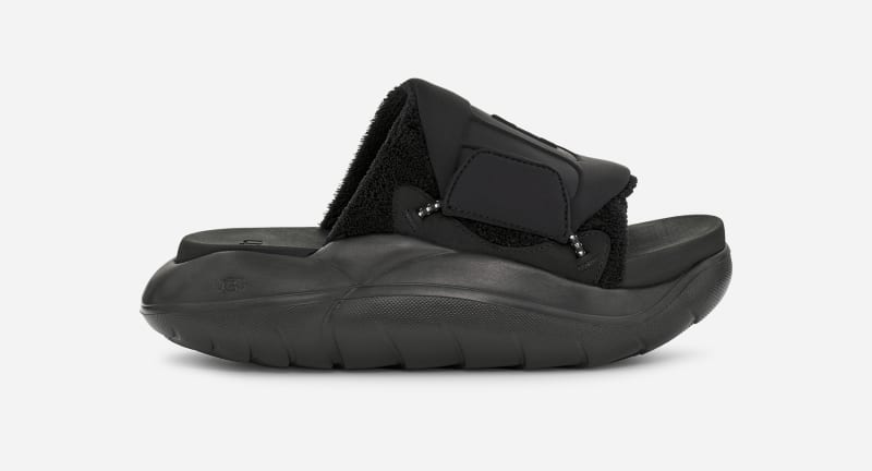 UGG® LA Alto Slide for Women in Black, Size 5