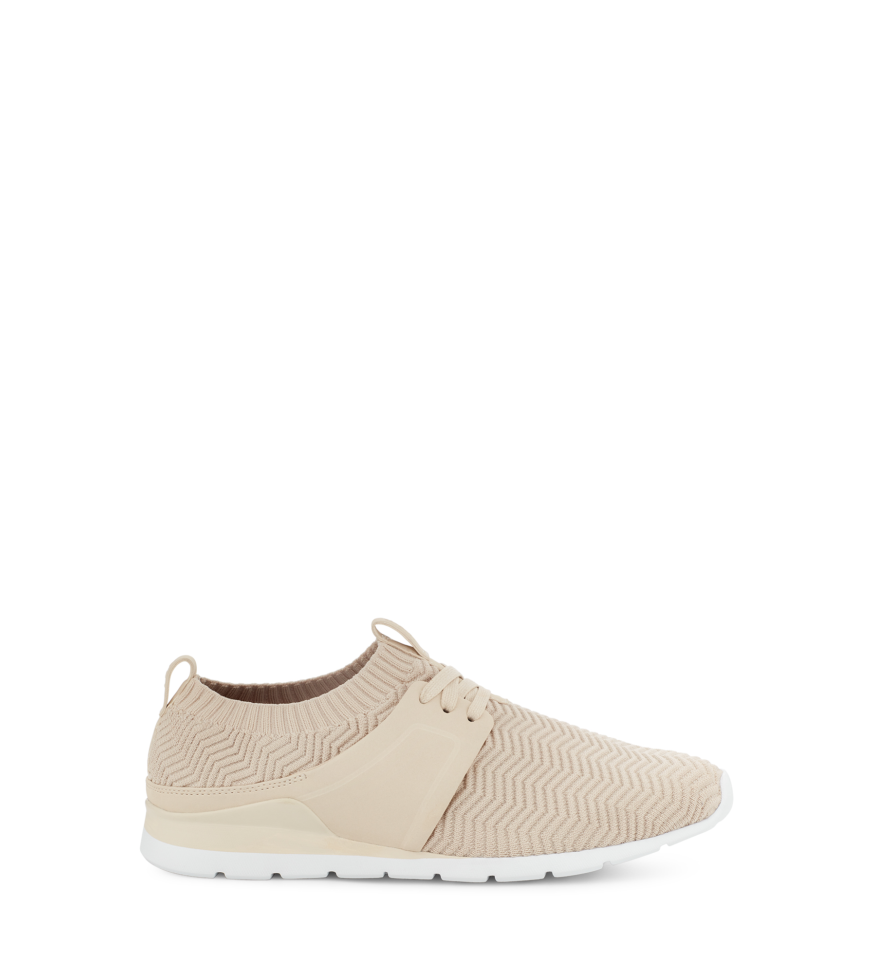 UGG® Willows Ii Trainer in Amlk, Size 3, Polyester/Cotton/Leather