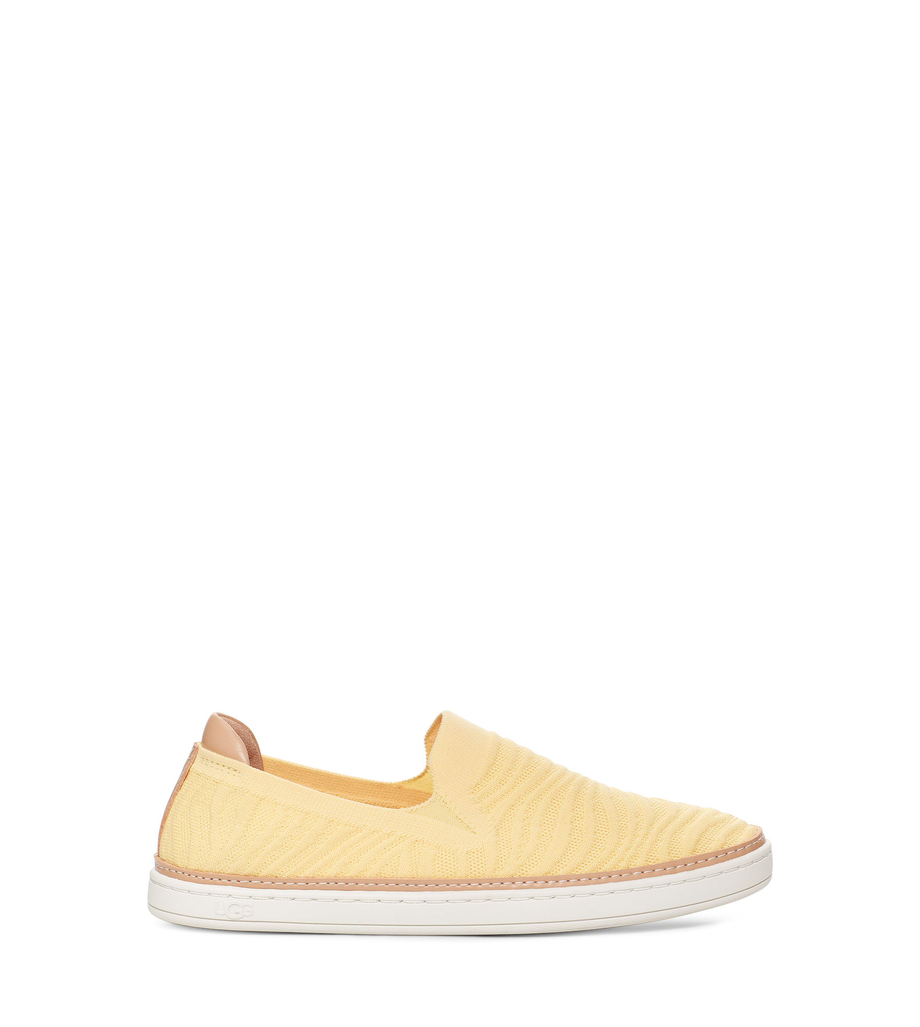UGG Sammy Wavy Slip On for Women in Banana Pudding Knit, Size 3