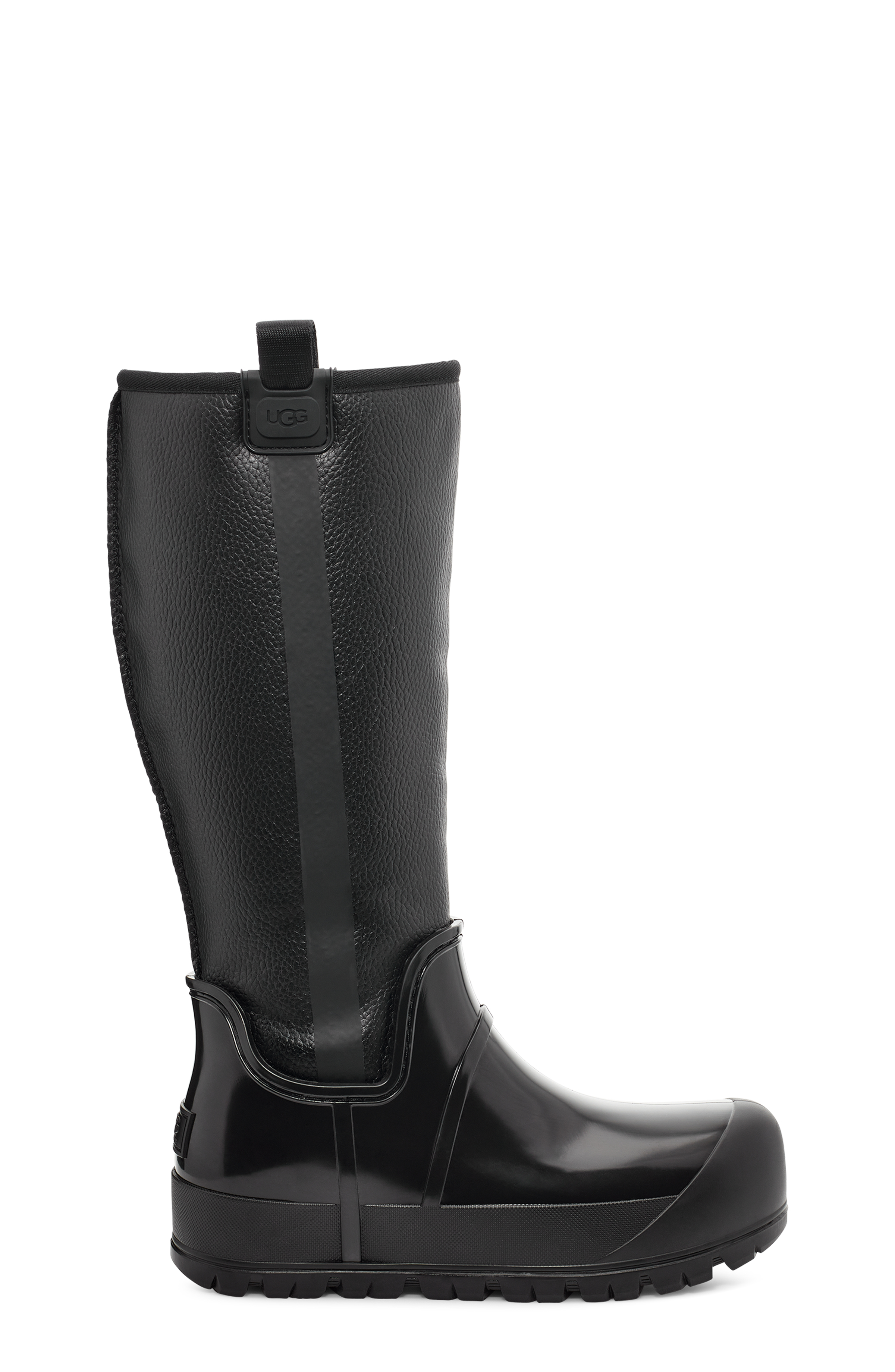 UGG Raincloud Boot for Women in Black, Size 3, Synthetic