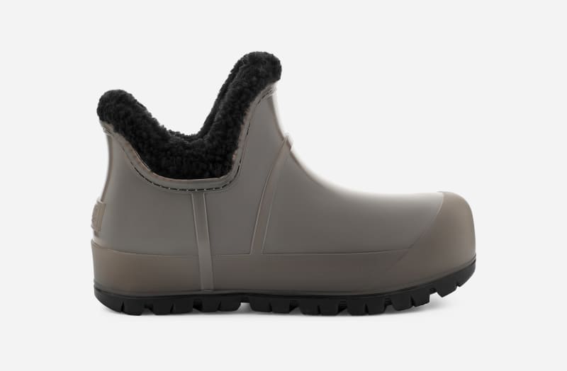 UGG® Raincloud Clear Boot for Women in Black, Size 4