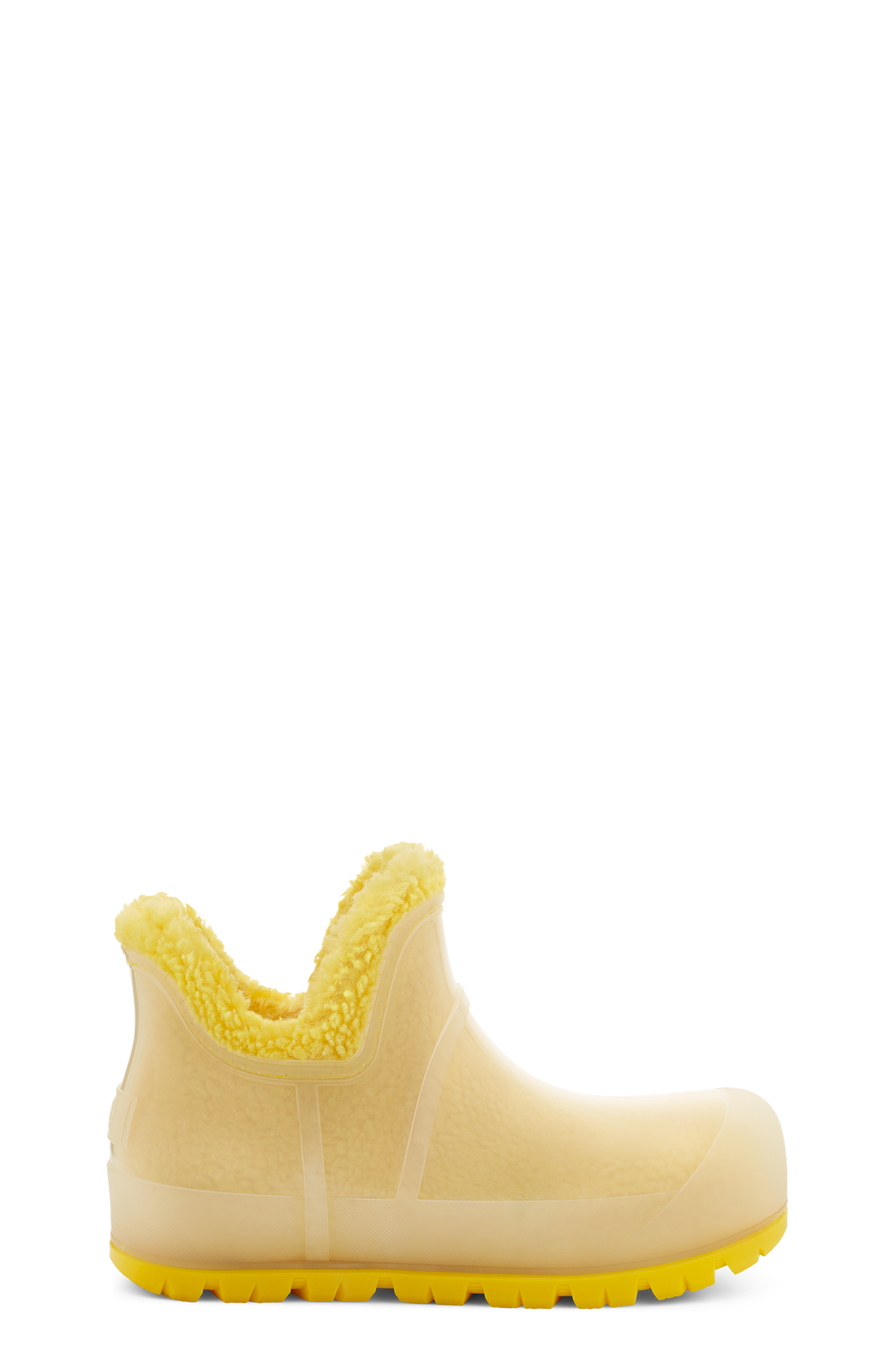 UGG® Raincloud Clear Boot for Women in Canary, Size 3