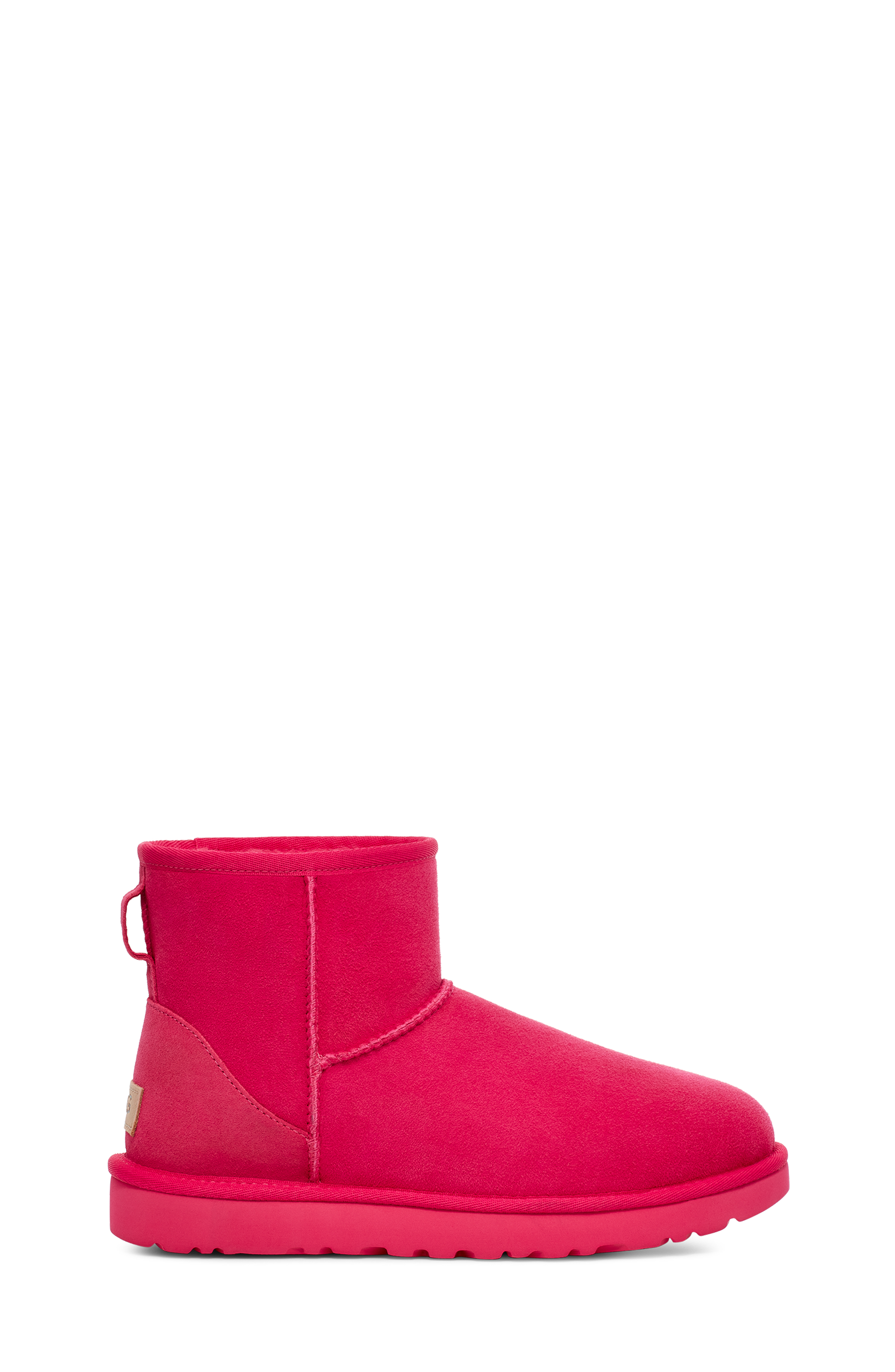 UGG Classic Mini II Boot for Women in Radish, Size 4, Leather