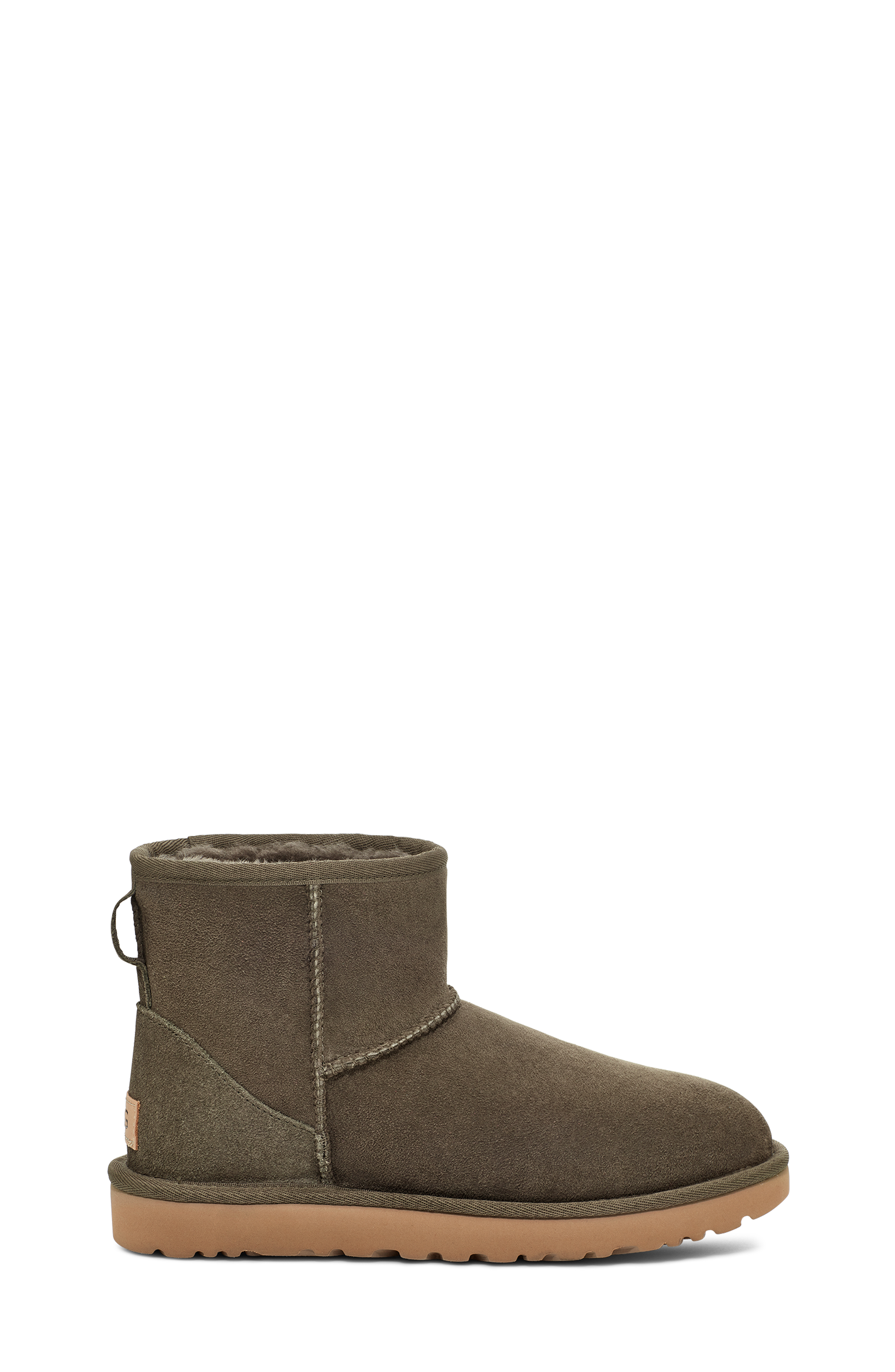 UGG Classic Mini II Boot for Women in Grey, Size 10, Leather