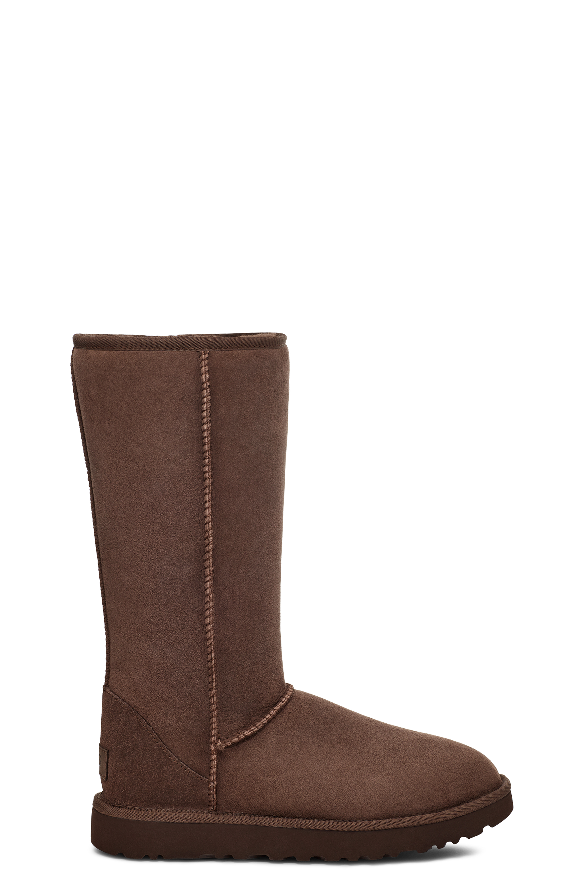 UGG Classic Tall II Boot for Women in Grey, Size 4, Leather