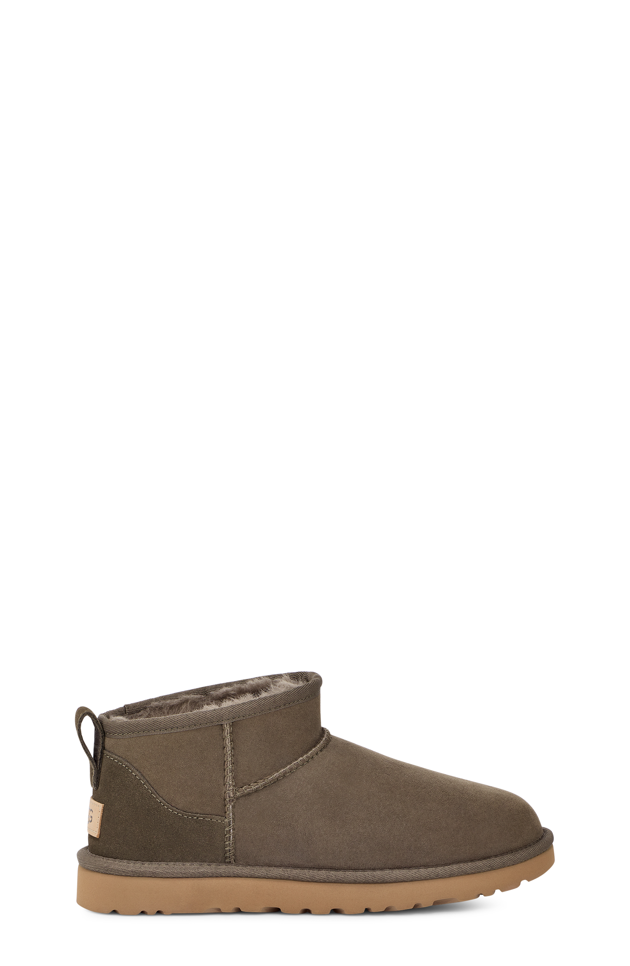 UGG Classic Ultra Mini Boot for Women in Brown, Size 9, Leather
