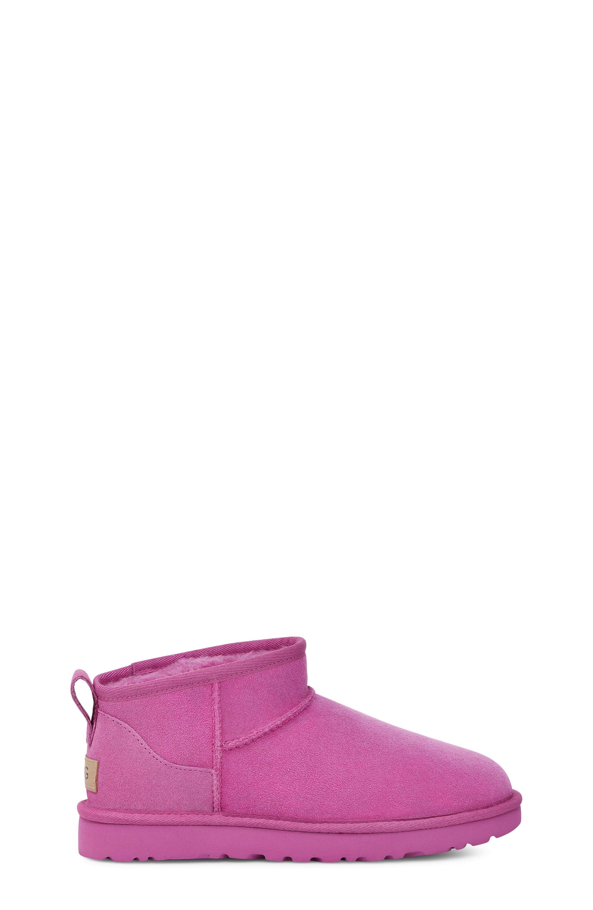 UGG Classic Ultra Mini Boot for Women in Brown, Size 6, Leather