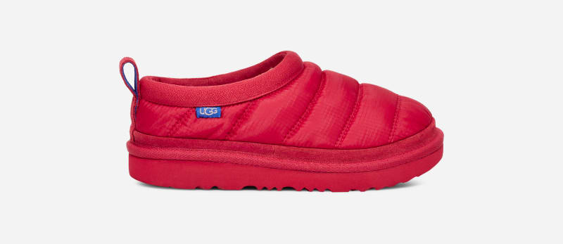 UGG® Tasman LTA Slipper for Kids in Red, Size 3, Suede