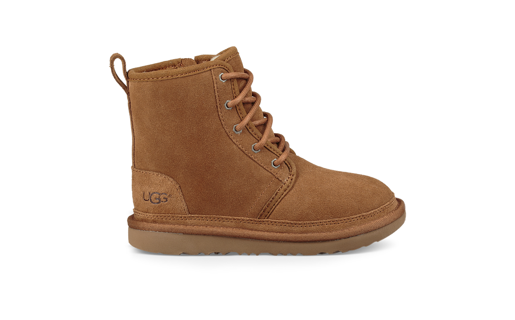 UGG® Neumel Boot for Kids in Brown, Size 13, Leather