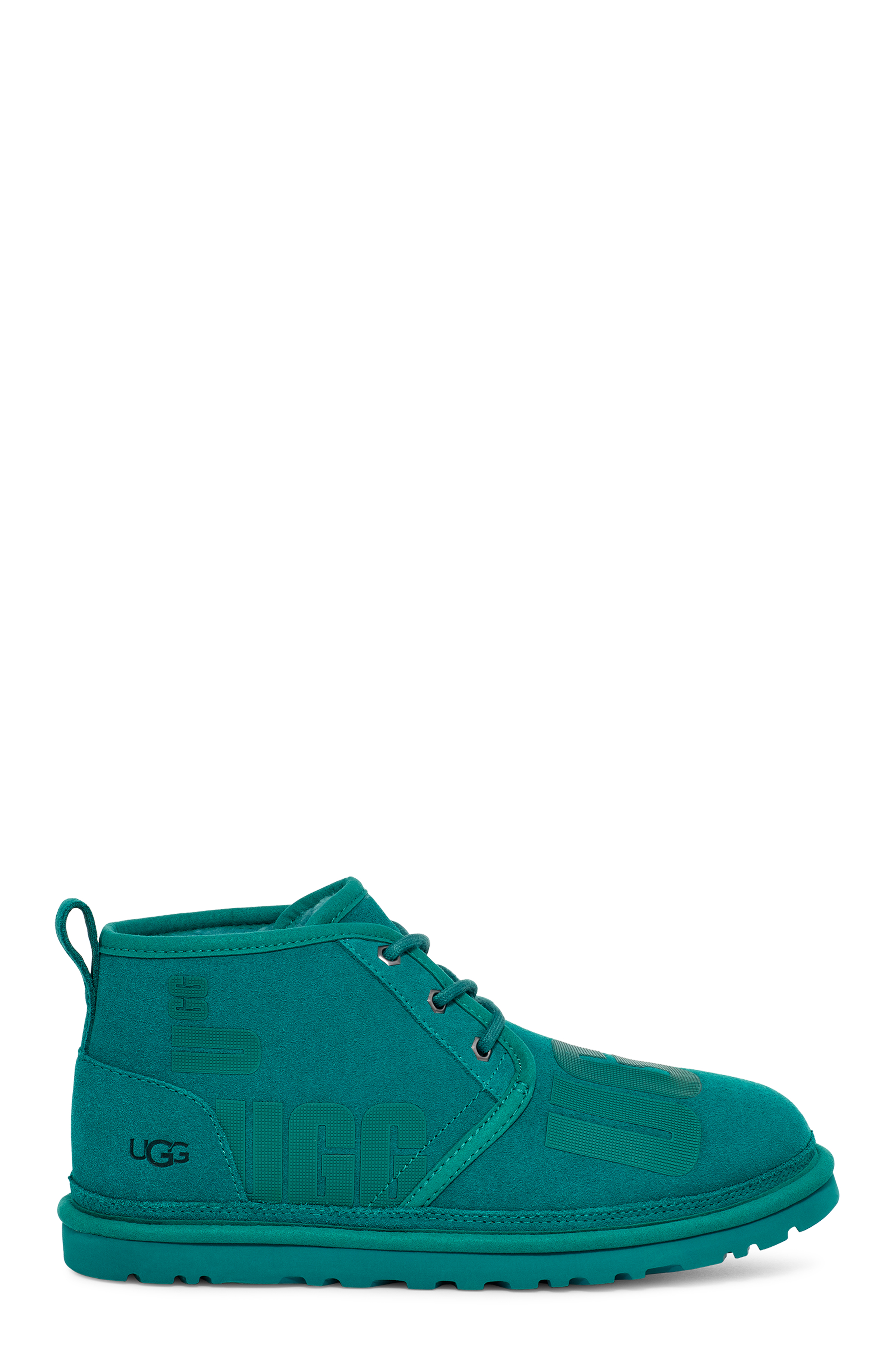 UGG Neumel Scatter Graphic Boot for Men in Deep Teal, Size 6, Leather