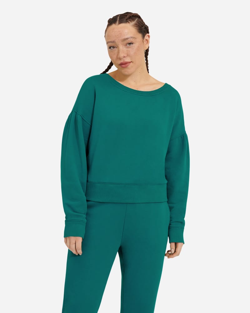 UGG® Tenley Crewneck Top for Women in Flood, Size Small