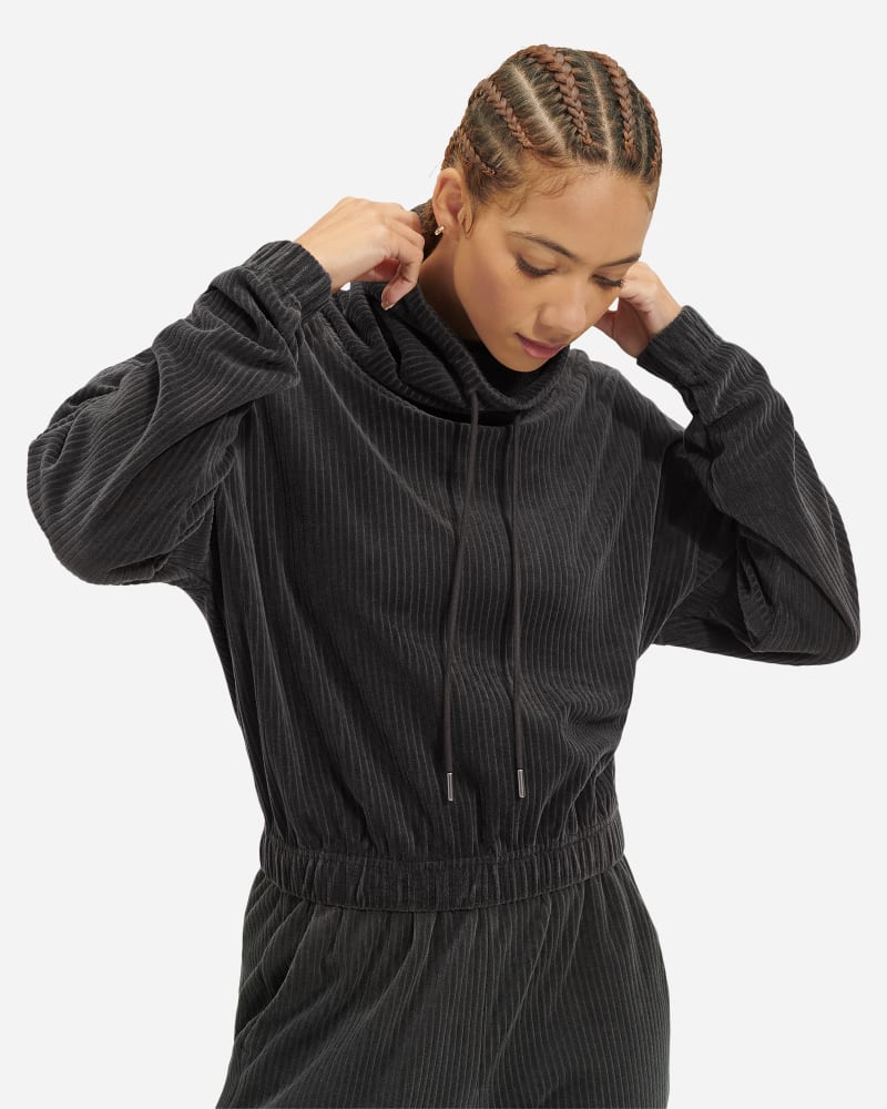 UGG® Calland Funnel Neck Top for Women in Ink, Size Medium