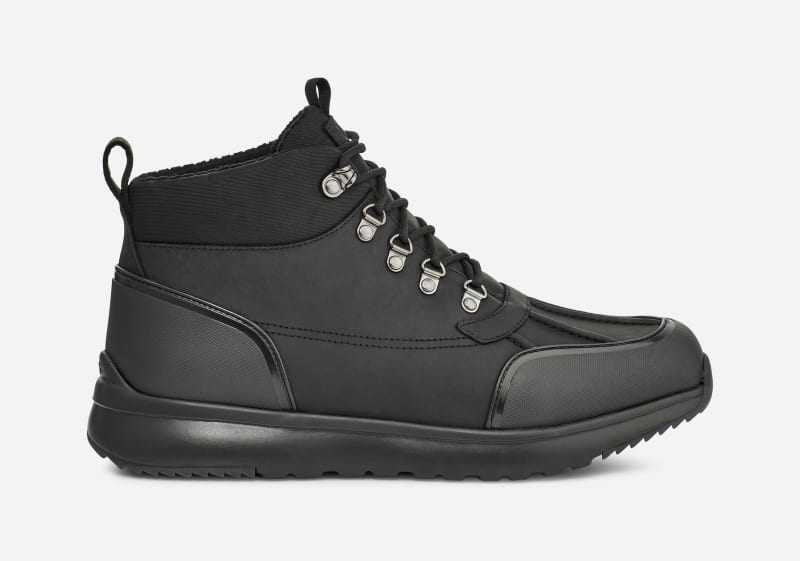 UGG® Finnick Boot in Black, Size 11, Leather