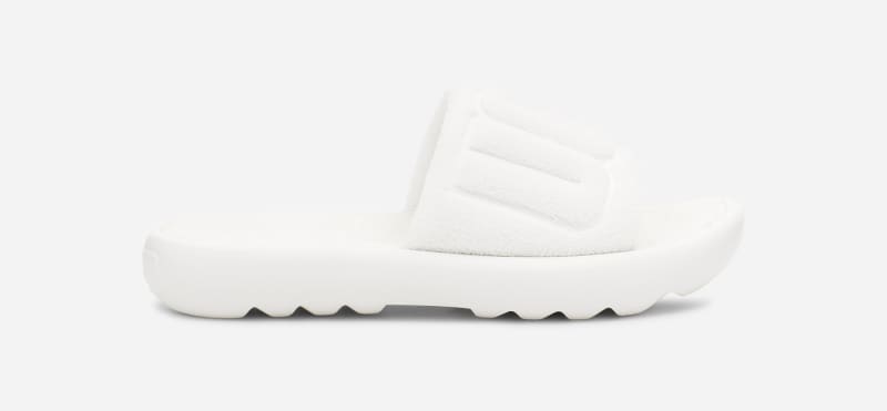UGG® Mini Slide for Women in Bright White, Size 8