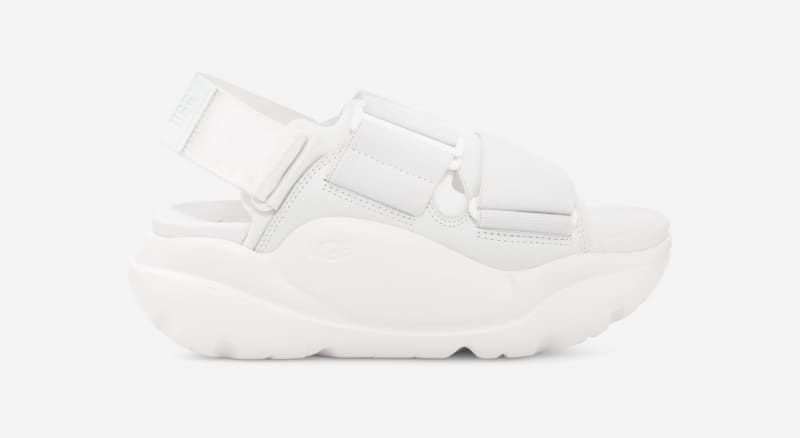 UGG® LA Street Sandal for Women in Bright White, Size 9
