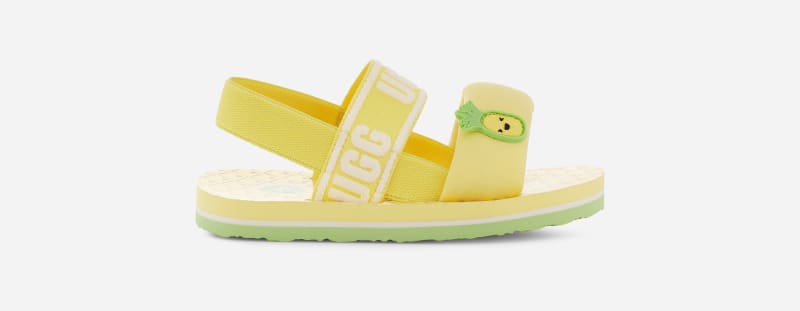 UGG® Zuma Sling Sandal in Pineapple, Size 10