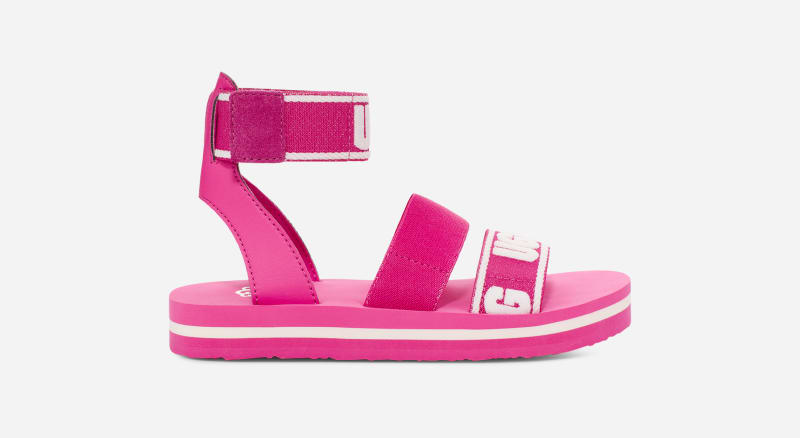 UGG® Allisa Slide for Kids in Dragon Fruit, Size 1