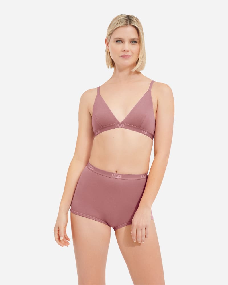 UGG® Francis Bralette for Women in Sepia Mauve, Size XS, Ecovero