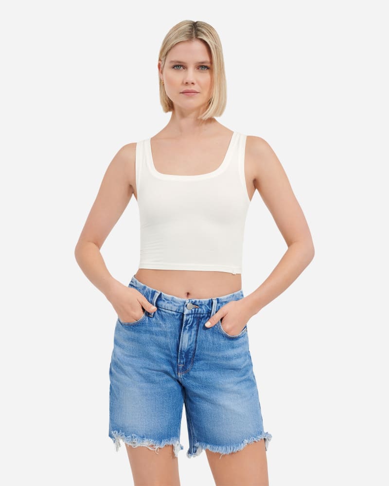 UGG Adrianne Tank Top for Women in Nimbus, Size XS, Ecovero